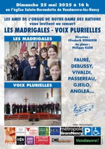 Les Madrigales et Voix Plurielles